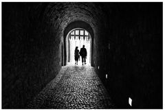 Durchgang auf der Burg in Wernigerode