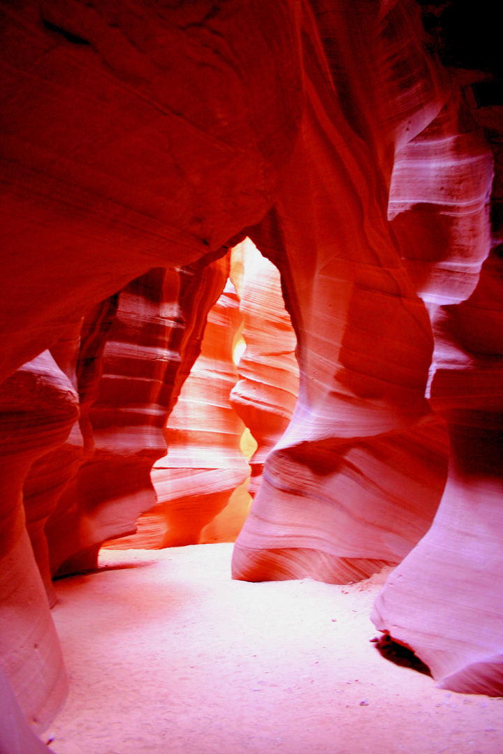 Durchgang durch den Antilopencanyon