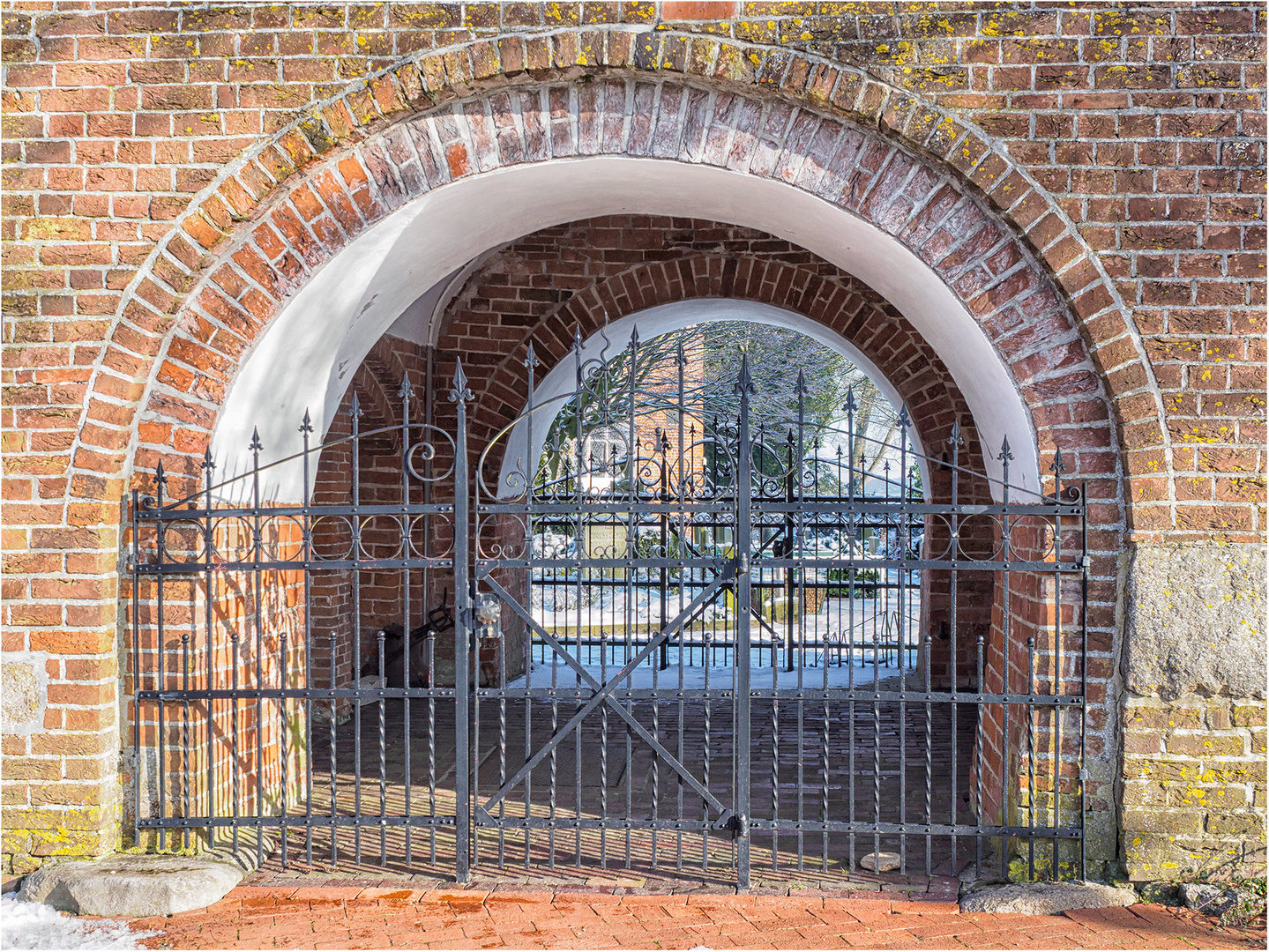 Durchgang im Glockenturm