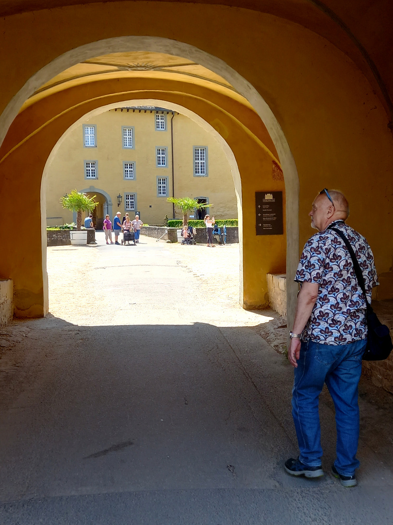 Durchgang im Schloss Dyck