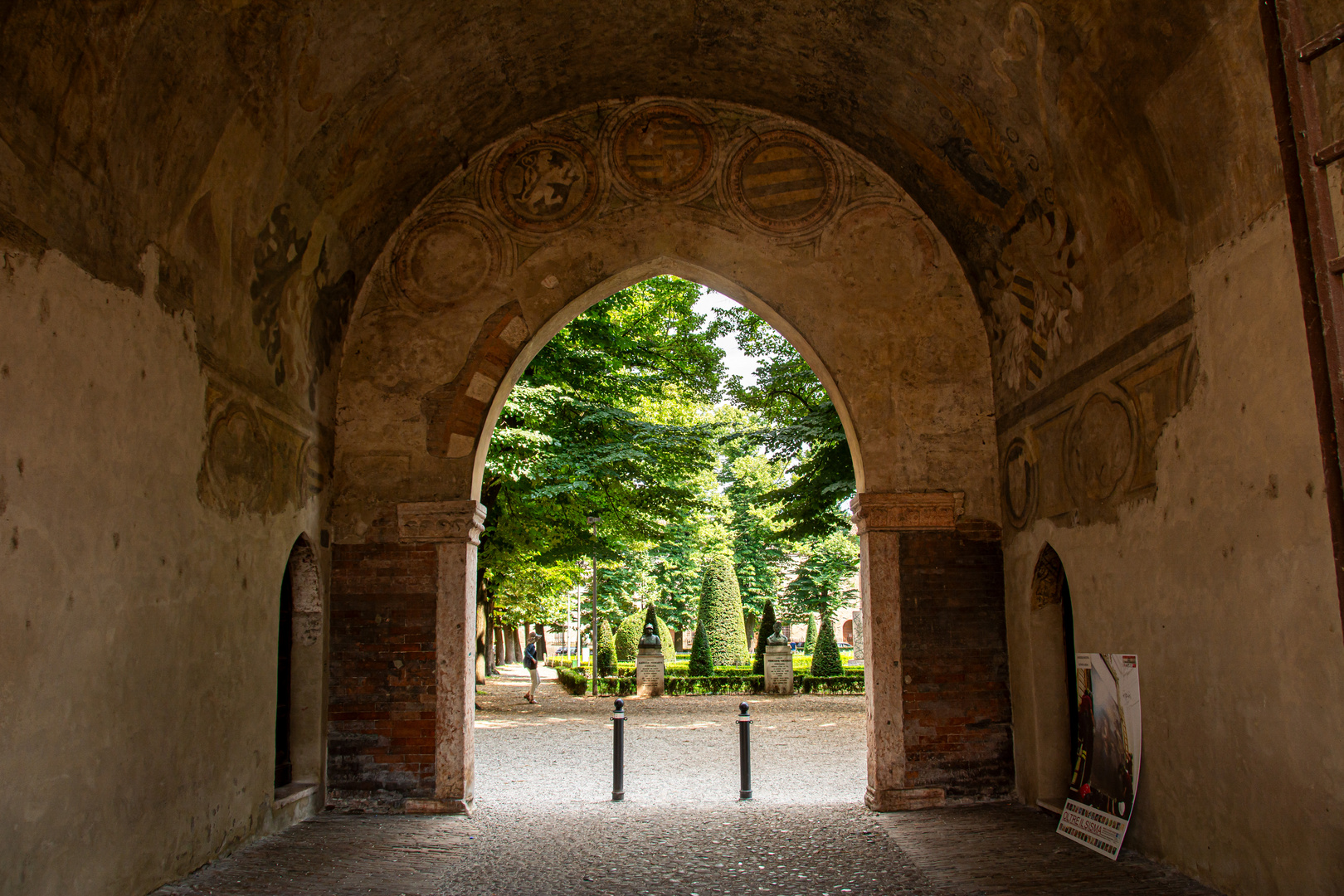 Durchgang in Ferrara