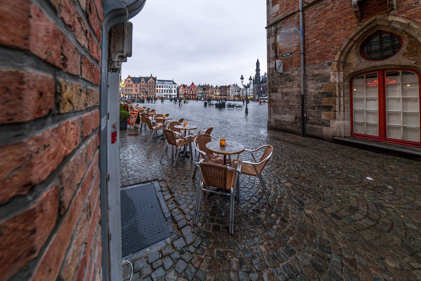 Durchgang zum Groote Markt in Brügge