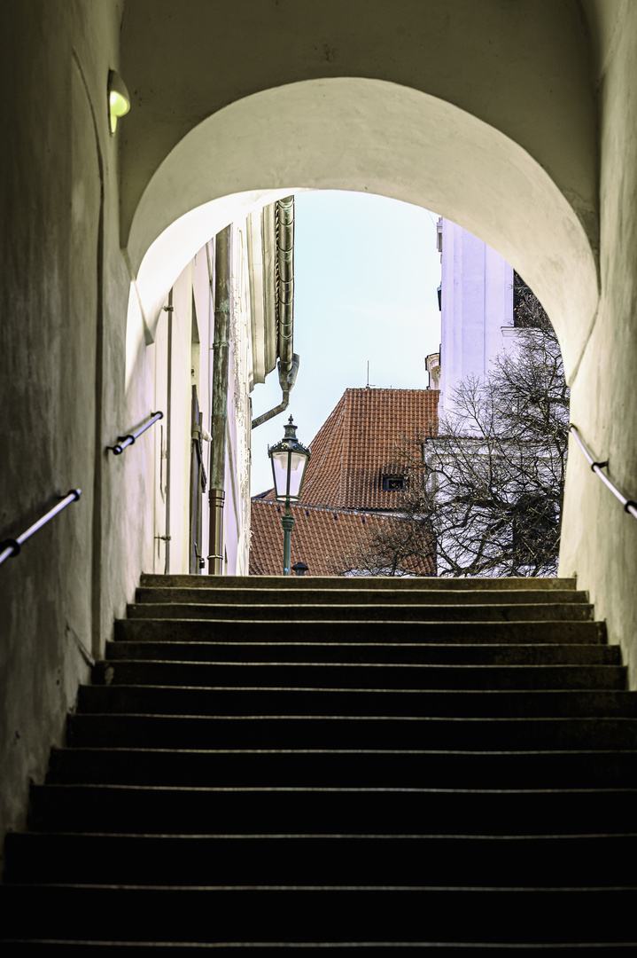 Durchgang zum Pohorelec-Platz 