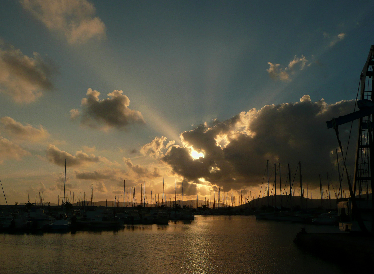 Durchgeblitzt in Alghero