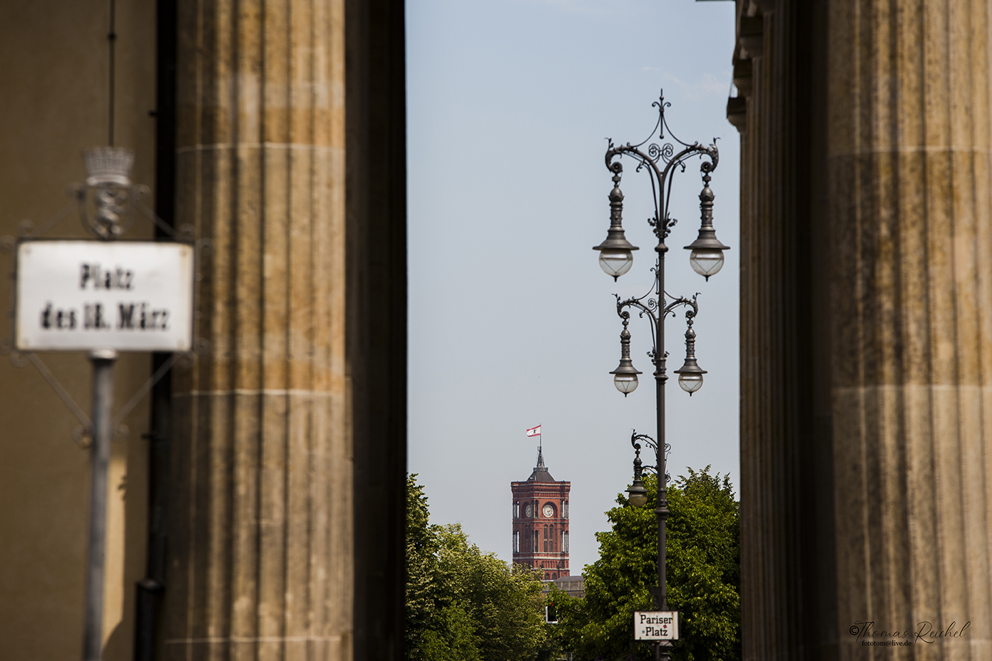 durchs Brandenburger Tor