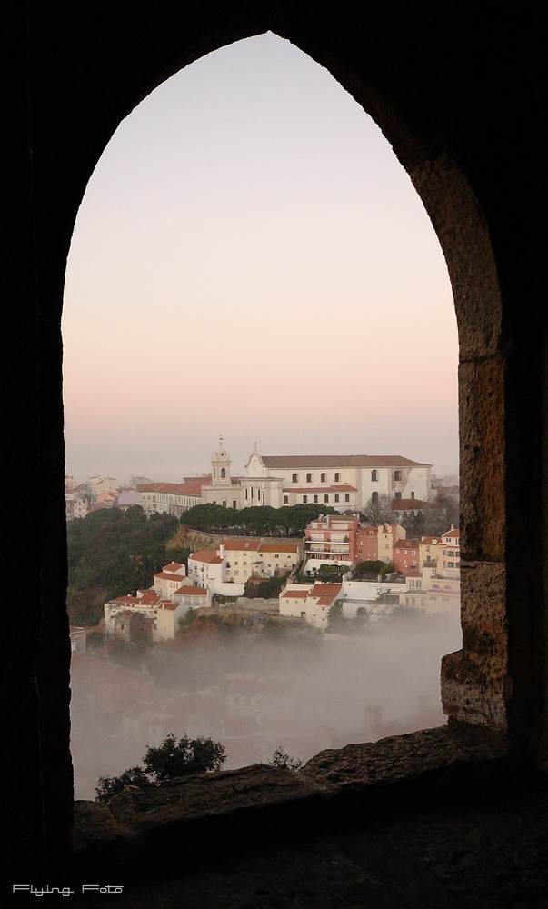 Durchs Fenster