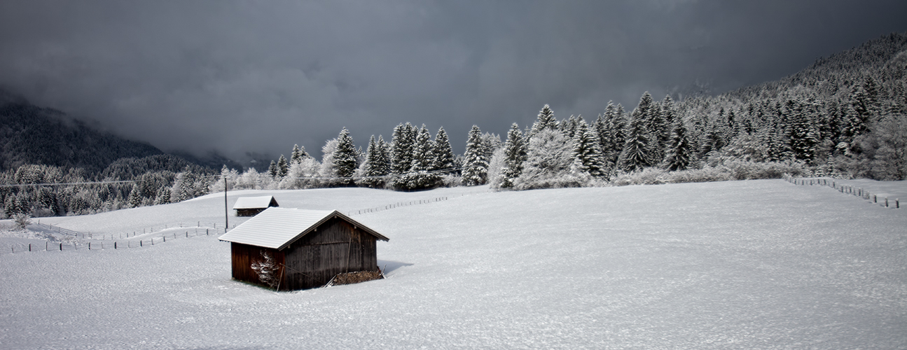 durchs Fenster..