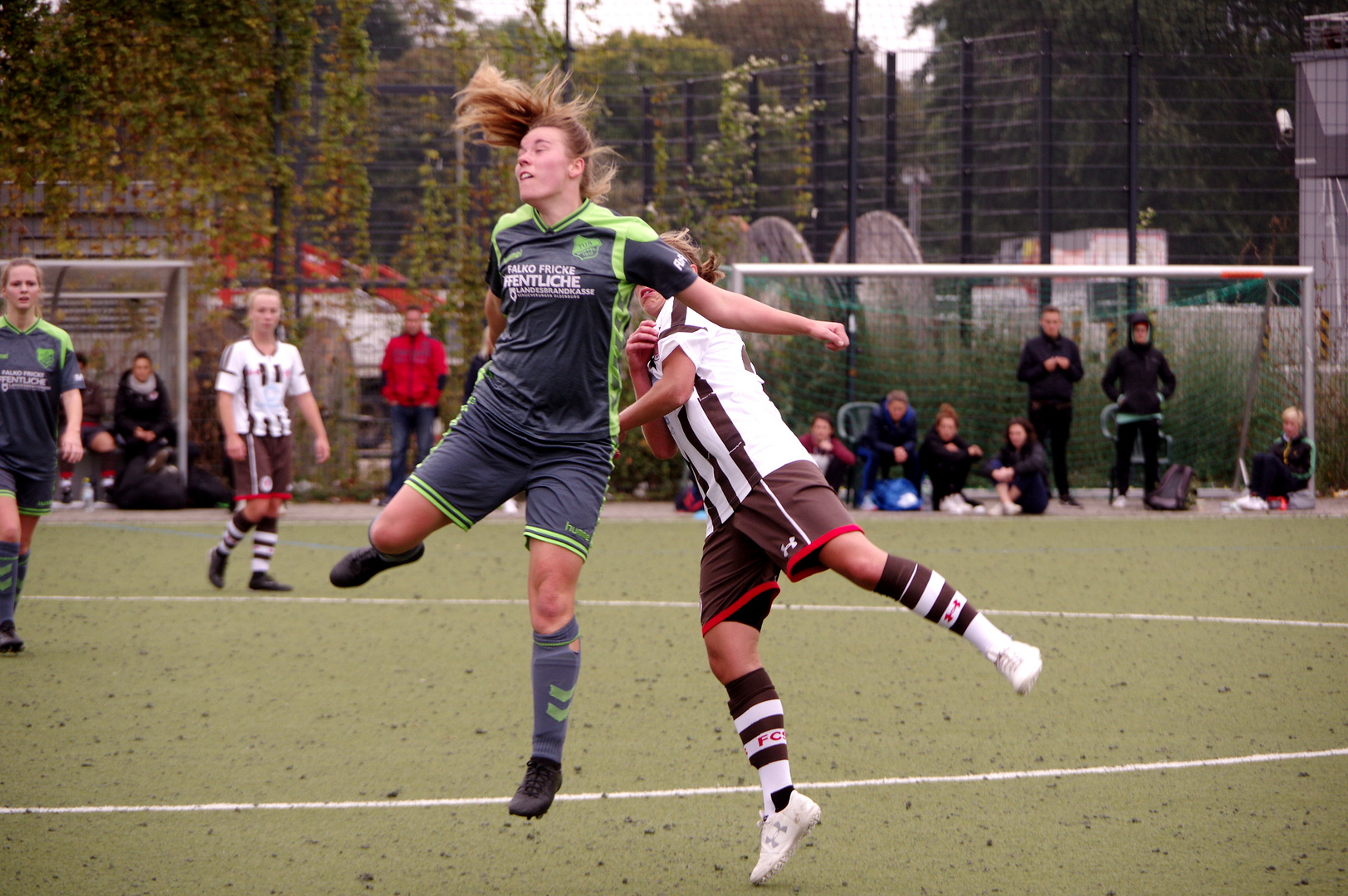 Durchwachsener Tach an der Feldarena 1