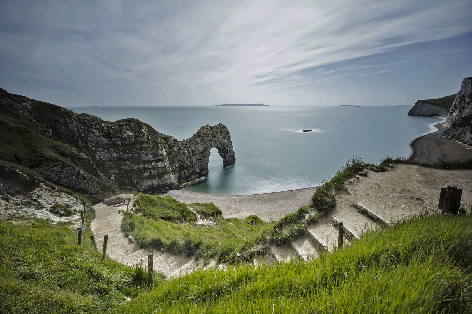 Durdle Door Dorset Sudengland Foto Bild Landschaft