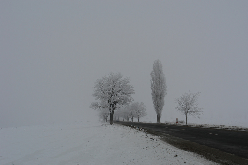 Duro invierno en Romania