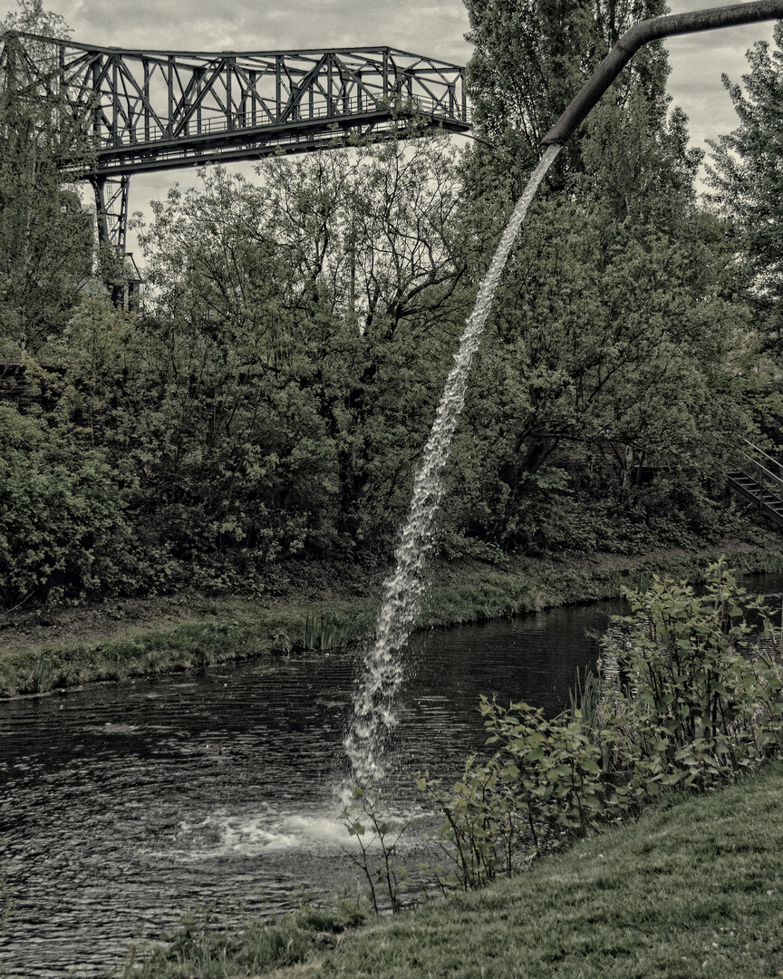 Dusche / Abkühlung gefällig - Wasser marsch