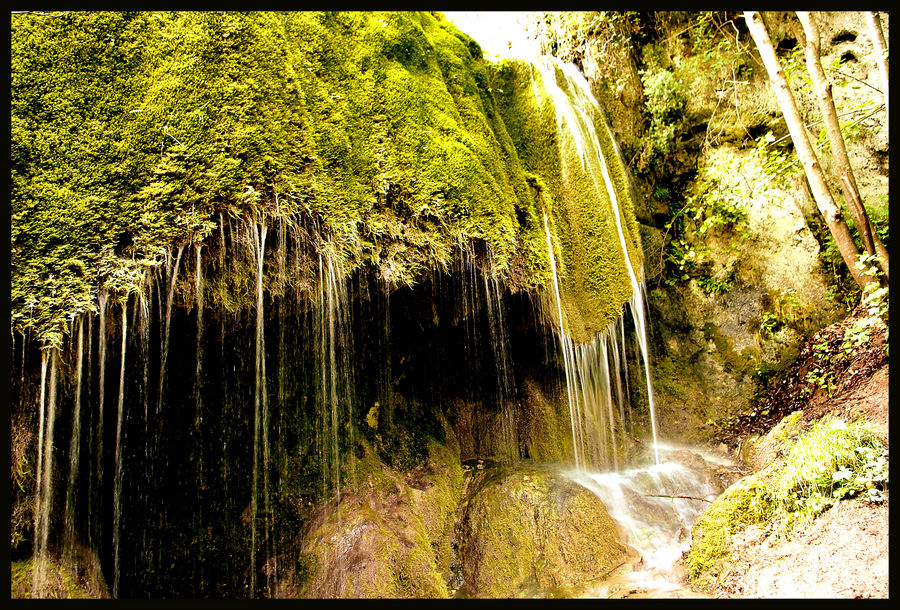 Dusche im Freien