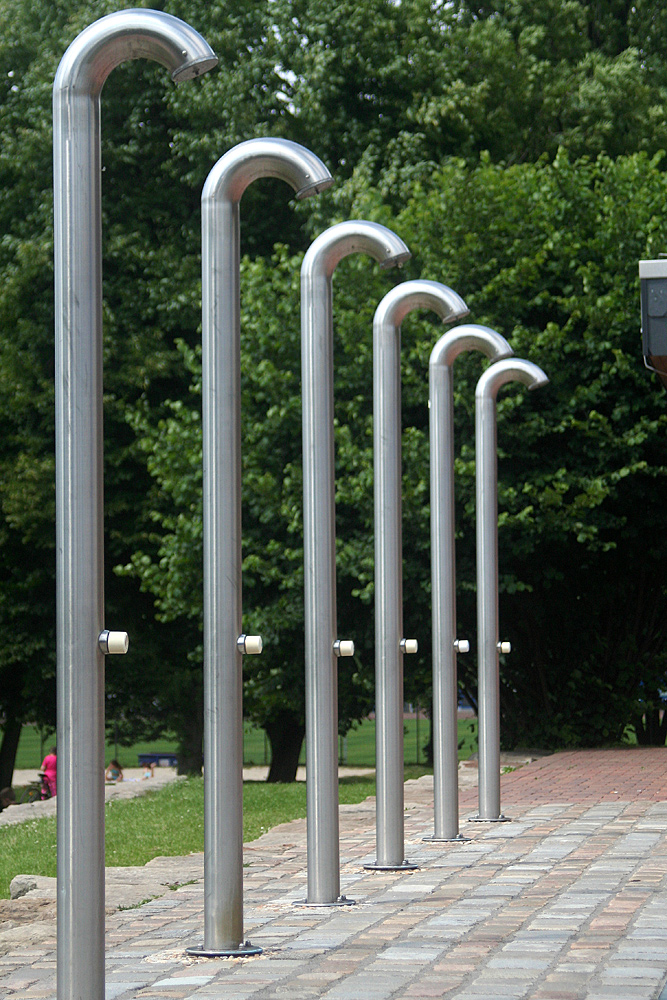 Duschen im Bürgerpark in Altenessen