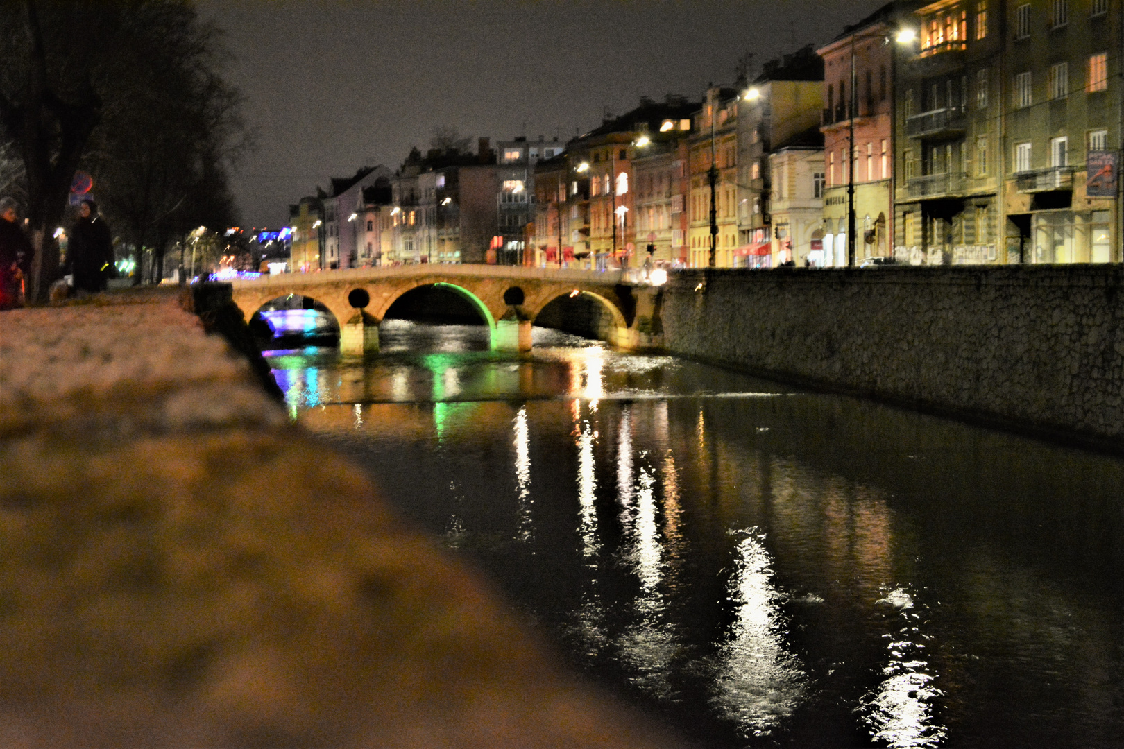 dusk and the bridge 