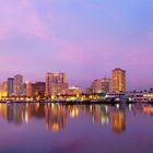 Dusk at Harbour Square