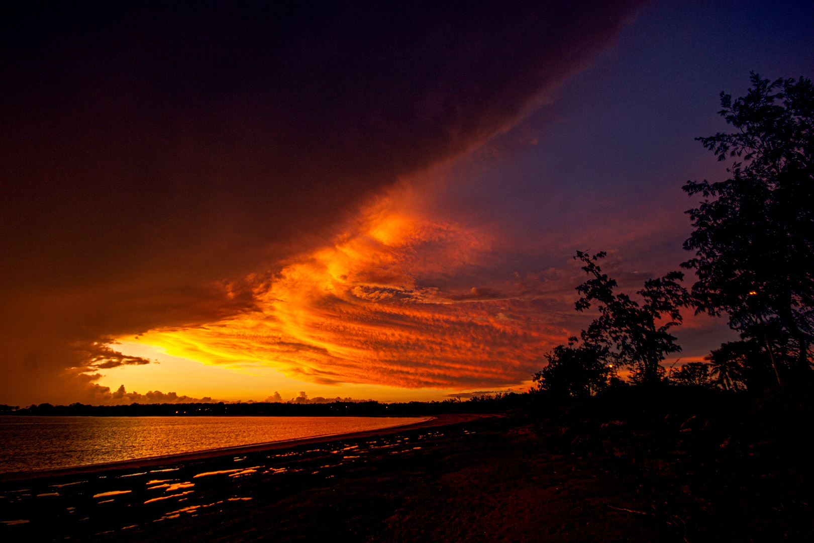 Dusk, East Point Reserve