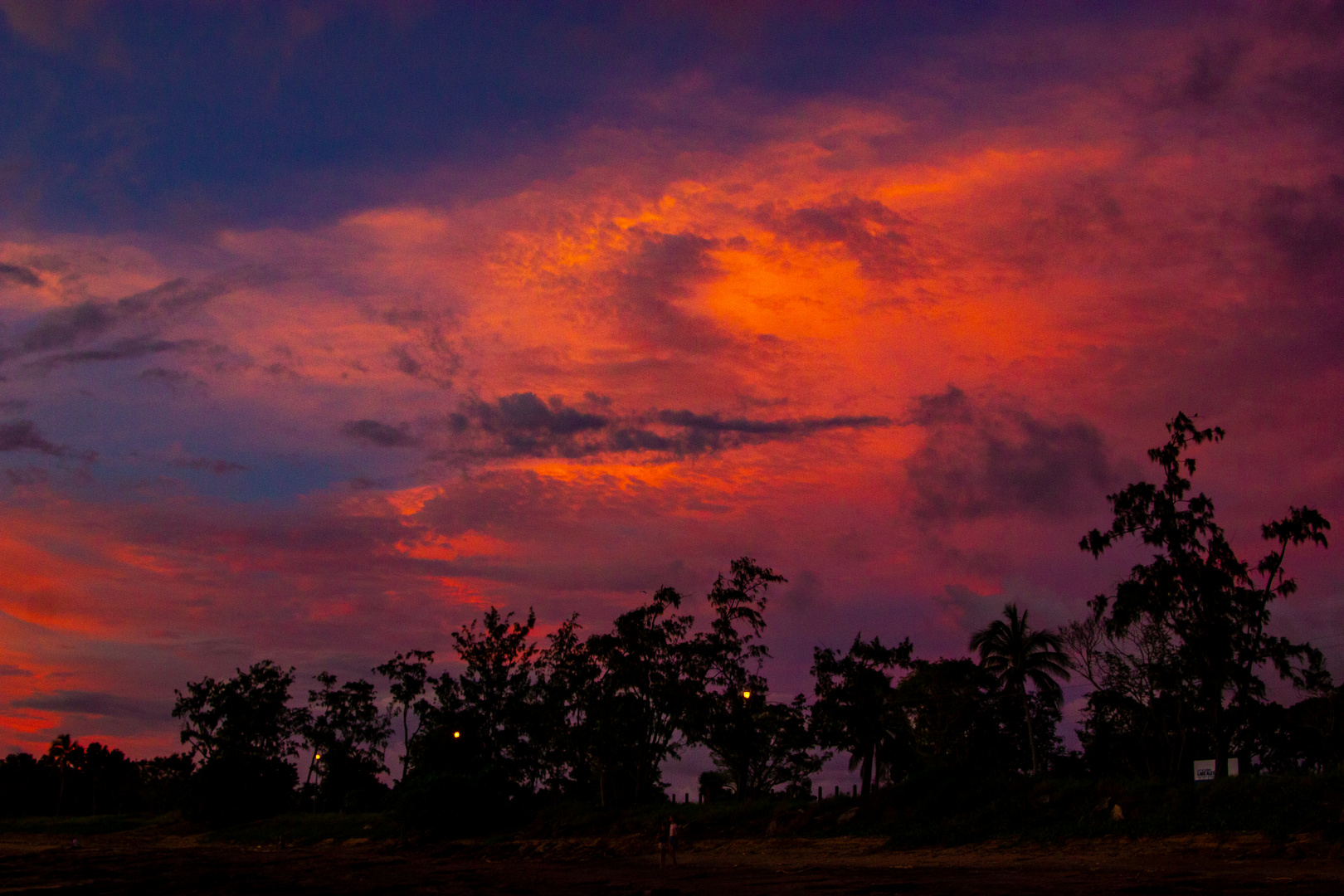 Dusk, East Point Reserve, Darwin, Northern Territory, Australia Foto