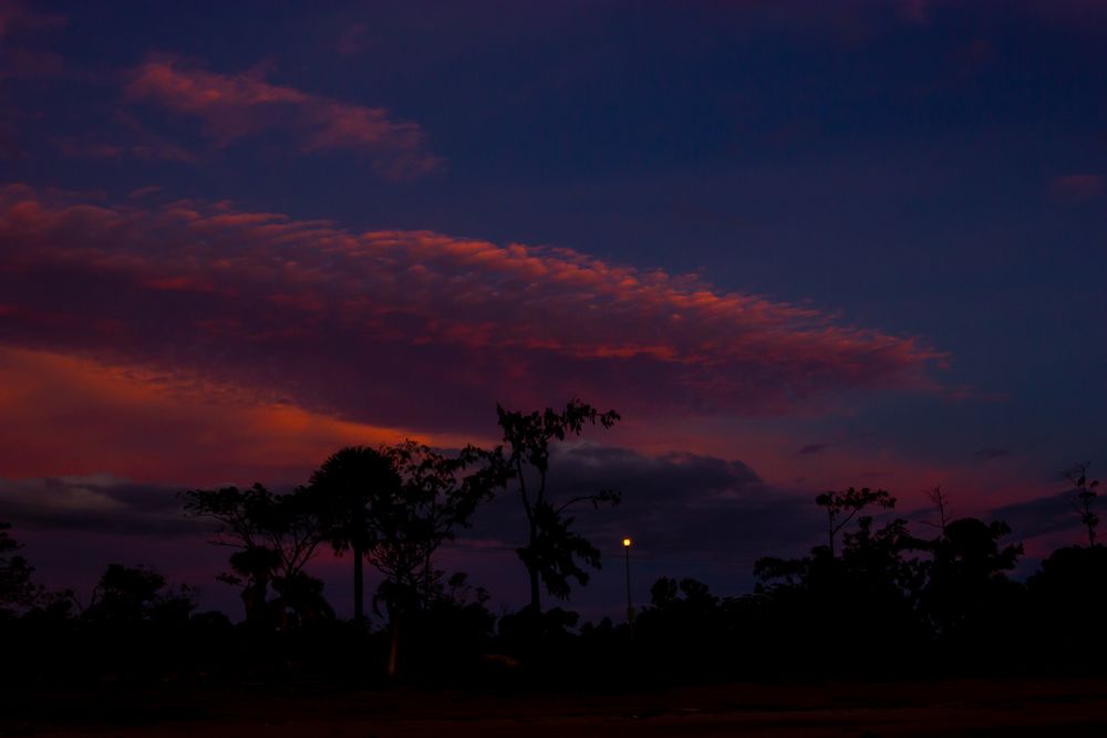 Dusk, East Point Reserve, Darwin, Northern Territory, Australia Foto