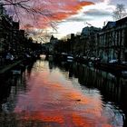 Dusk in Amsterdam...