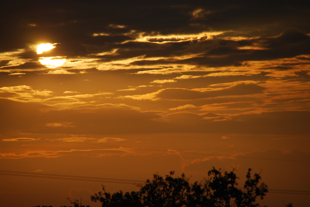 dusk in black-red