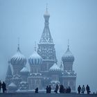 dusk in moscow