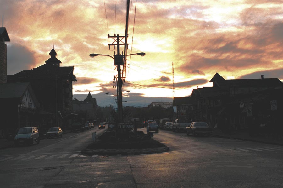 Dusk in Pucon