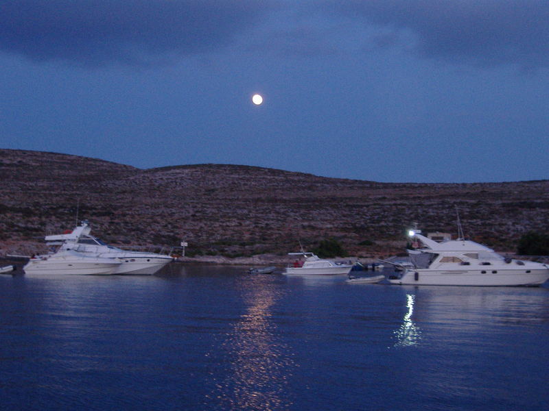 Dusk on Comino