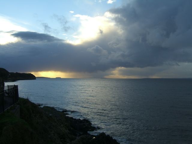 Dusk over Bristol Channel