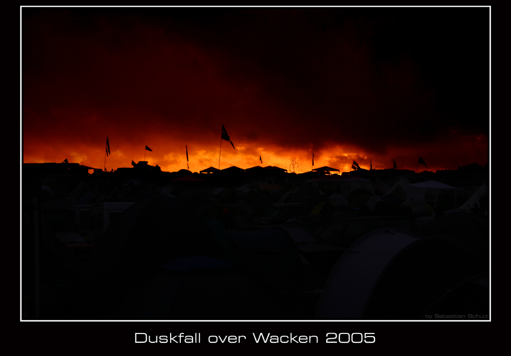 Duskfall over Wacken 2005 von Seb Schulz