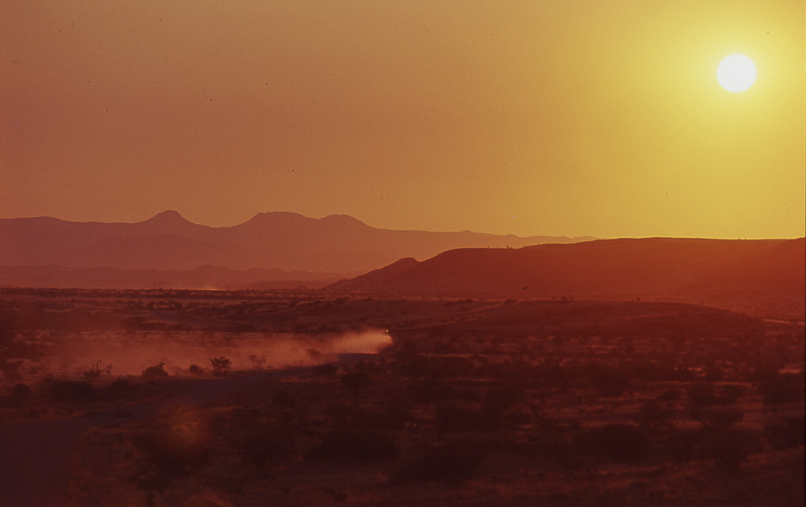 Dust afternoon - North Namibia