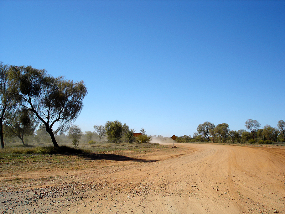 Dust on Binns Track