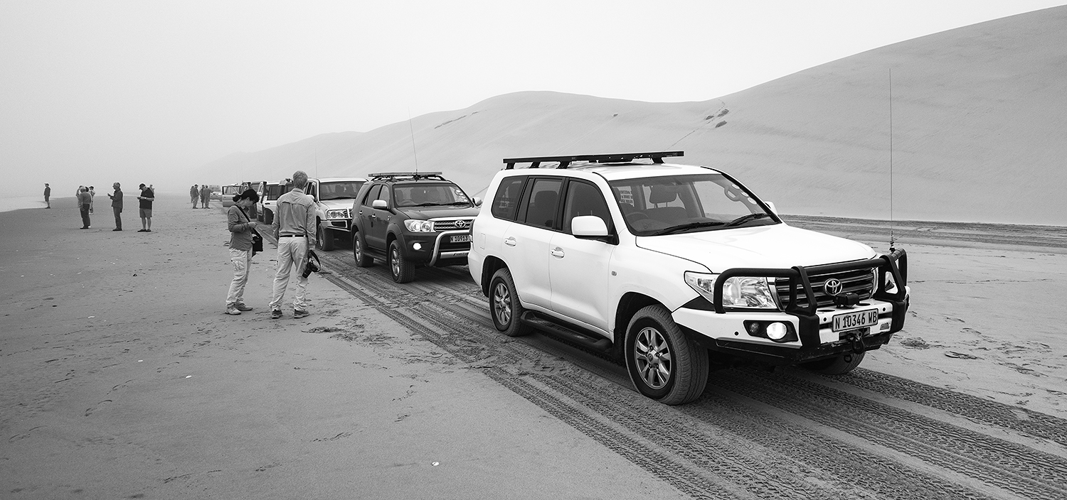 Dusty Morning in Nambia