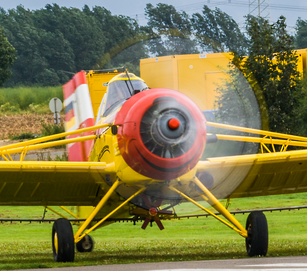 Dusty, ready for take off