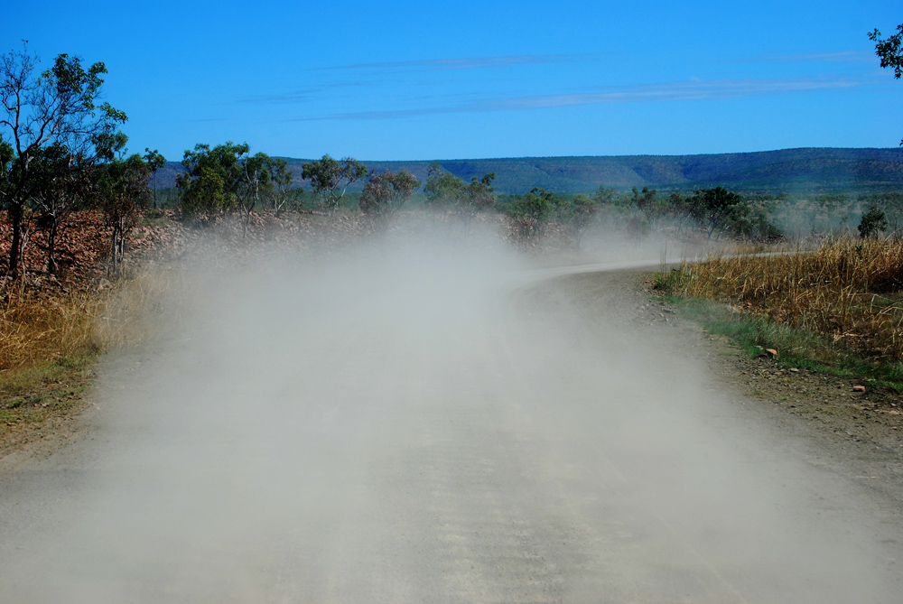 dusty road