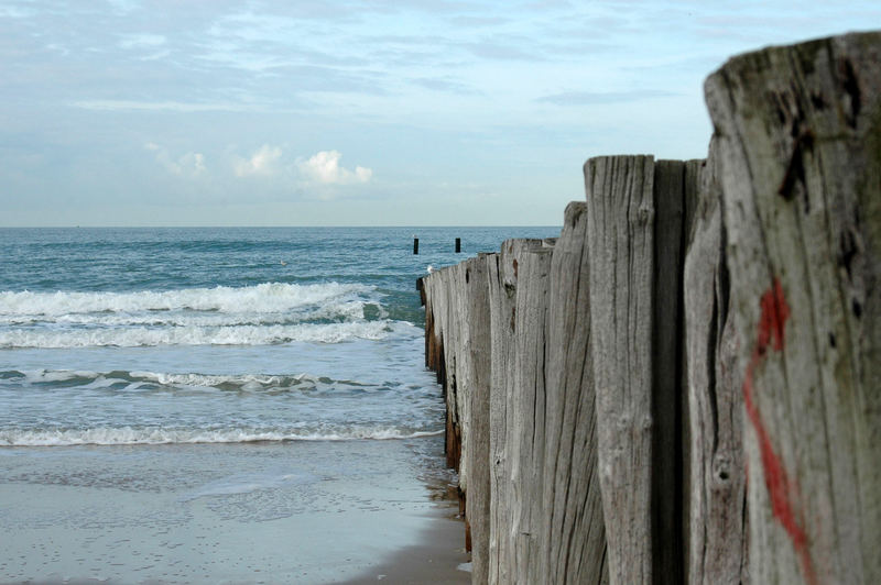 Dutch coastline at Zeeland