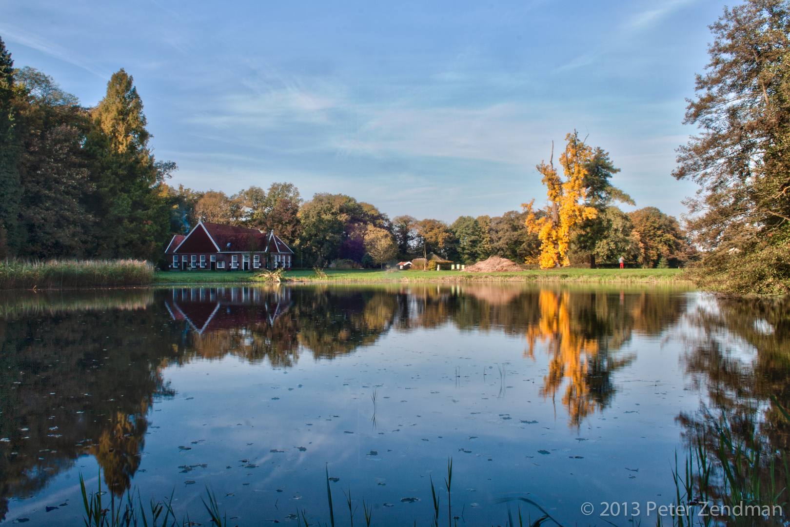 Dutch Farm in Autumn