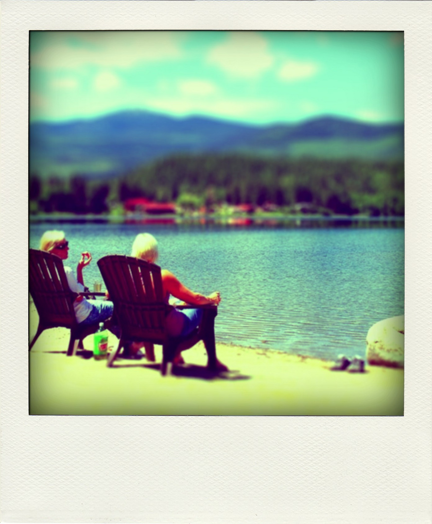 Dutch Lake mal als " Polaroid "