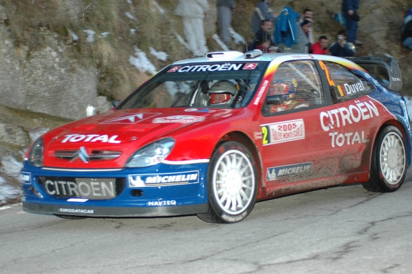 Duval at Monte Rallye 2005