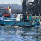 Duwboot-Schubboot-Pusher Intrepide bei Vivegnis-Chertal (B) 