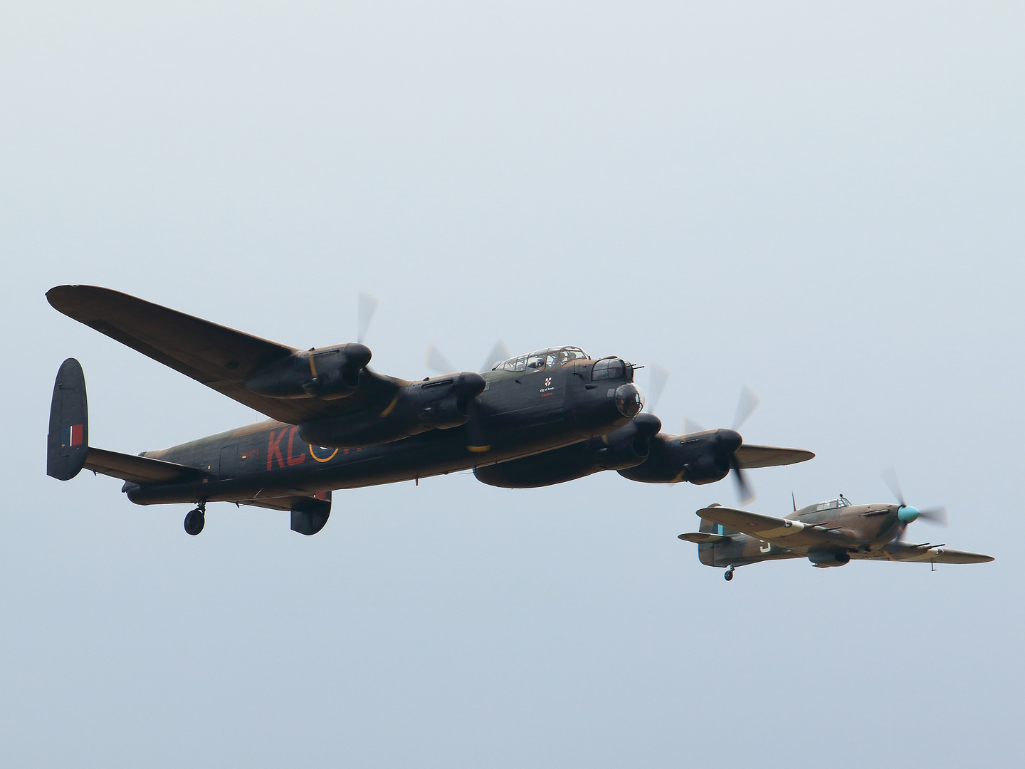 Duxford 07_2014: Battle of Britain Memorial Flight