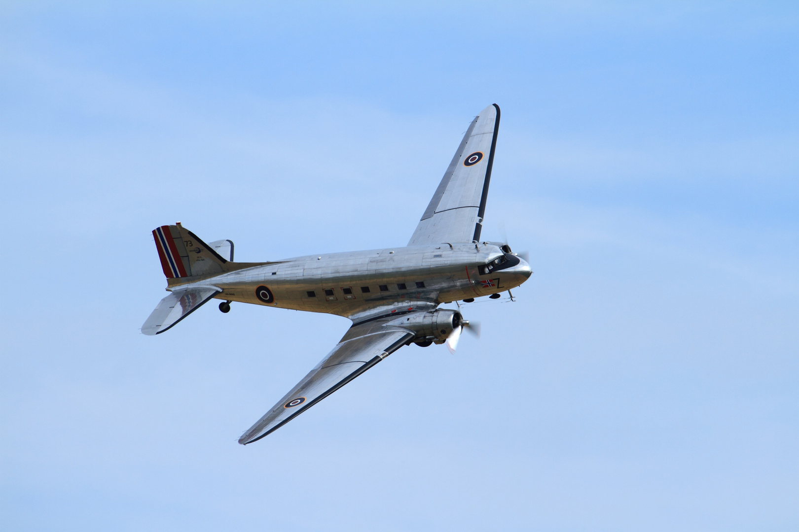 Duxford 07_2014: norwegische DC-3