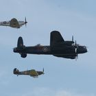 Duxfort 2011 Supermarine Spitfire Mk IIa P7350 Avro Lancaster PA47 Hawker Hurricane Mk IIc PZ865