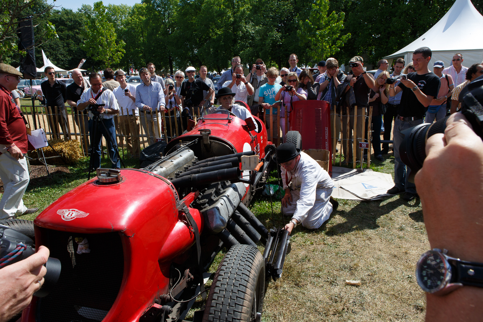 Dyck Classic 2012 Bentley Napier nicht nur zum Fahren