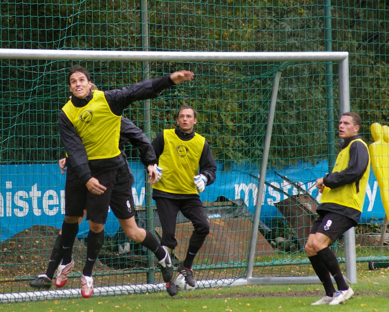 Dynamo-Training unter Ede Geyer