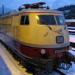 E 03 001 am 3. Jänner 2005 in Kufstein