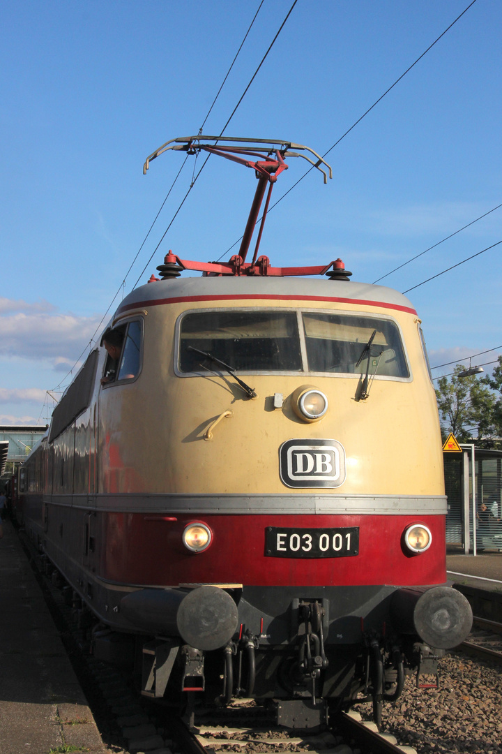 E 103 - 001 in Göppingen