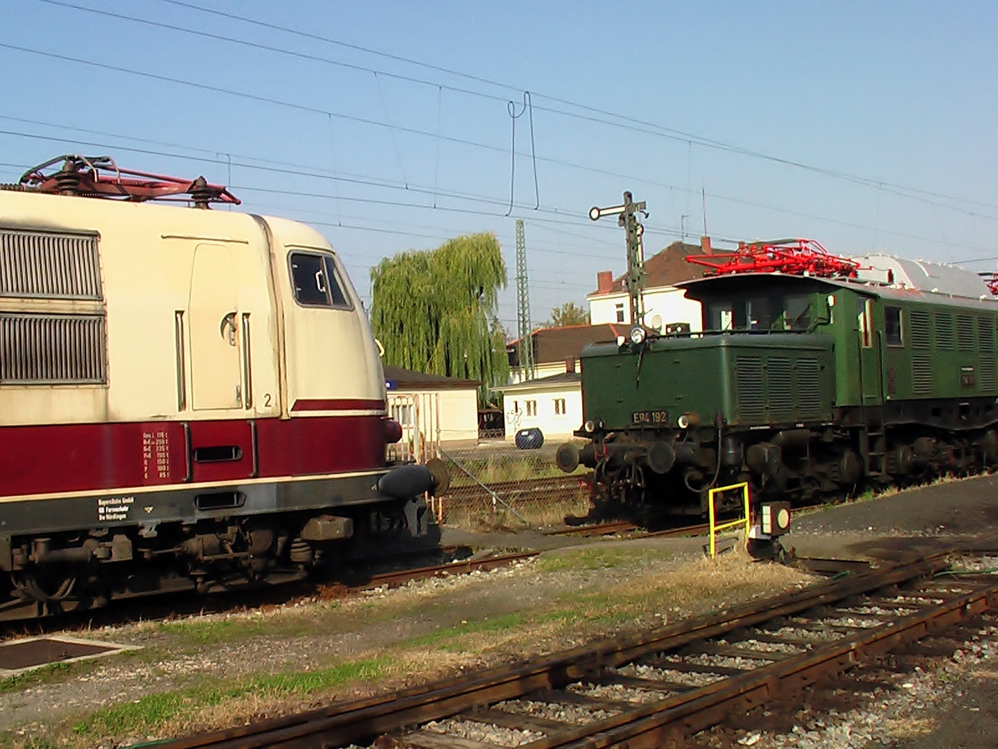 E 103 und E 94 der DB