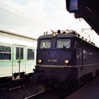 E 41 001 in Aschaffenburg Hbf (1998)