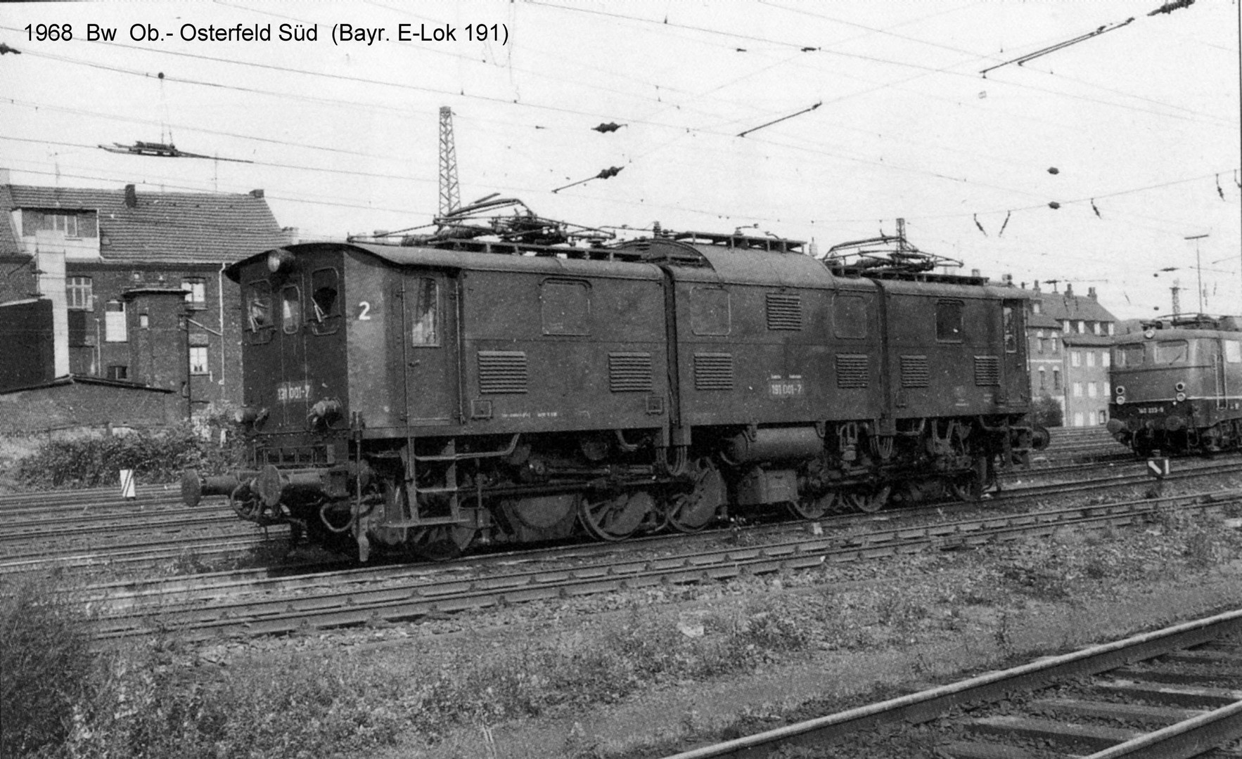 E 91 im Rangierbahnhof Osterfeld-Süd