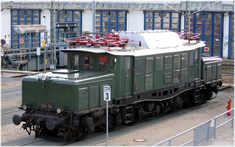 E 94 192 im Bw München Hbf